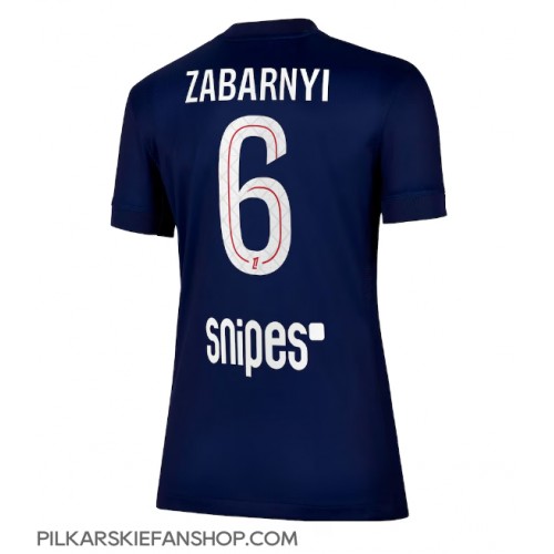 Koszulka piłkarska Paris Saint-Germain Illia Zabarnyi #6 Strój Domowy dla kobiety 2025-26 tanio Krótki Rękaw Koszulka piłkarska Paris Saint-Germain Illia Zabarnyi #6 Strój Domowy dla kobiety 2025-26 tanio Krótki Rękaw